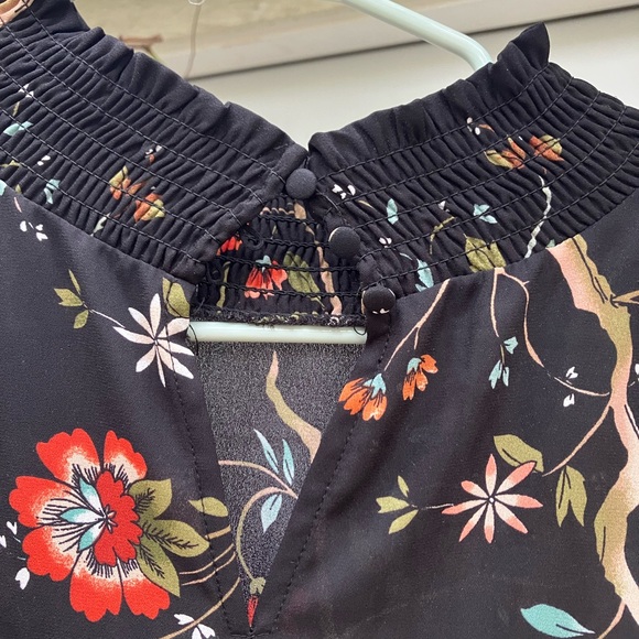 High low, high neck dress - Picture 2 of 2